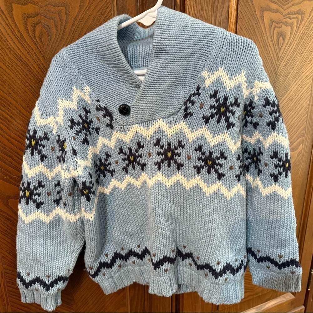 Janie and Jack Shawl Collar Sweater - Picture 2 of 7